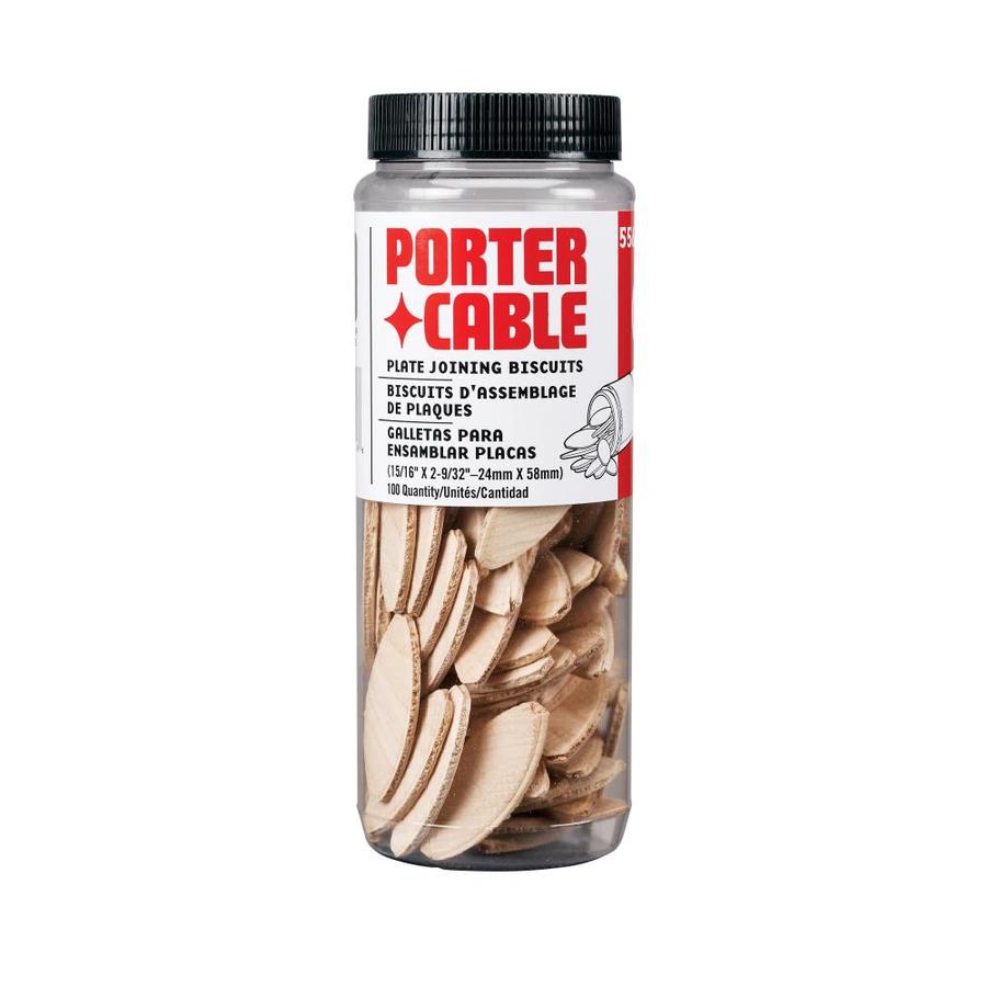 PORTER CABLE 100 Piece #20 Plate Joiner Biscuits