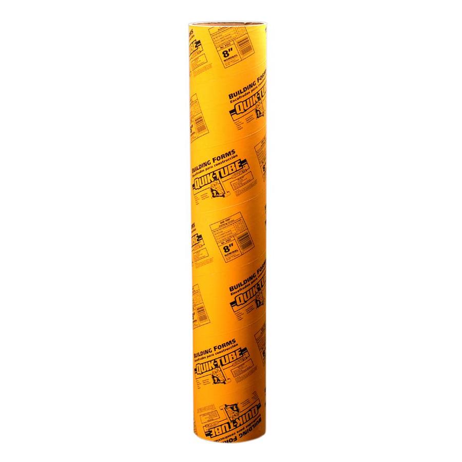 Shop QUIKRETE 48-in Concrete Tube Form (Common: 8-in; Actual: 7.5-in