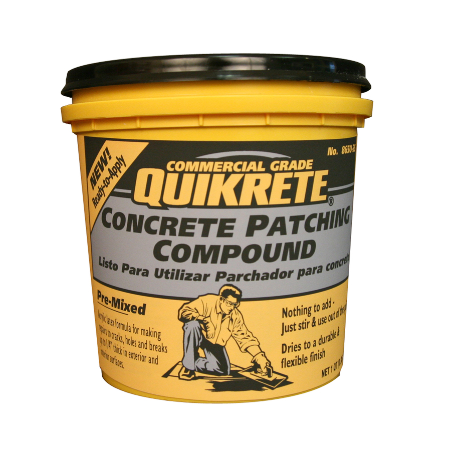 Shop QUIKRETE 1-Quart Pre-Mixed Concrete Patch Crack Seal at Lowes.com