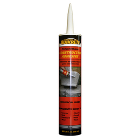 Shop QUIKRETE 29-oz Polyurethane Construction Adhesive Crack Seal at Lowes.com