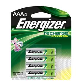 UPC 039800117090 product image for Energizer 4-Pack AAA Rechargeable Rechargeable Batteries | upcitemdb.com