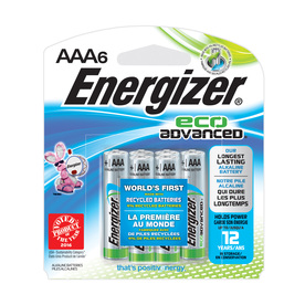 UPC 039800123923 product image for Energizer 6-Pack AAA Alkaline Battery | upcitemdb.com