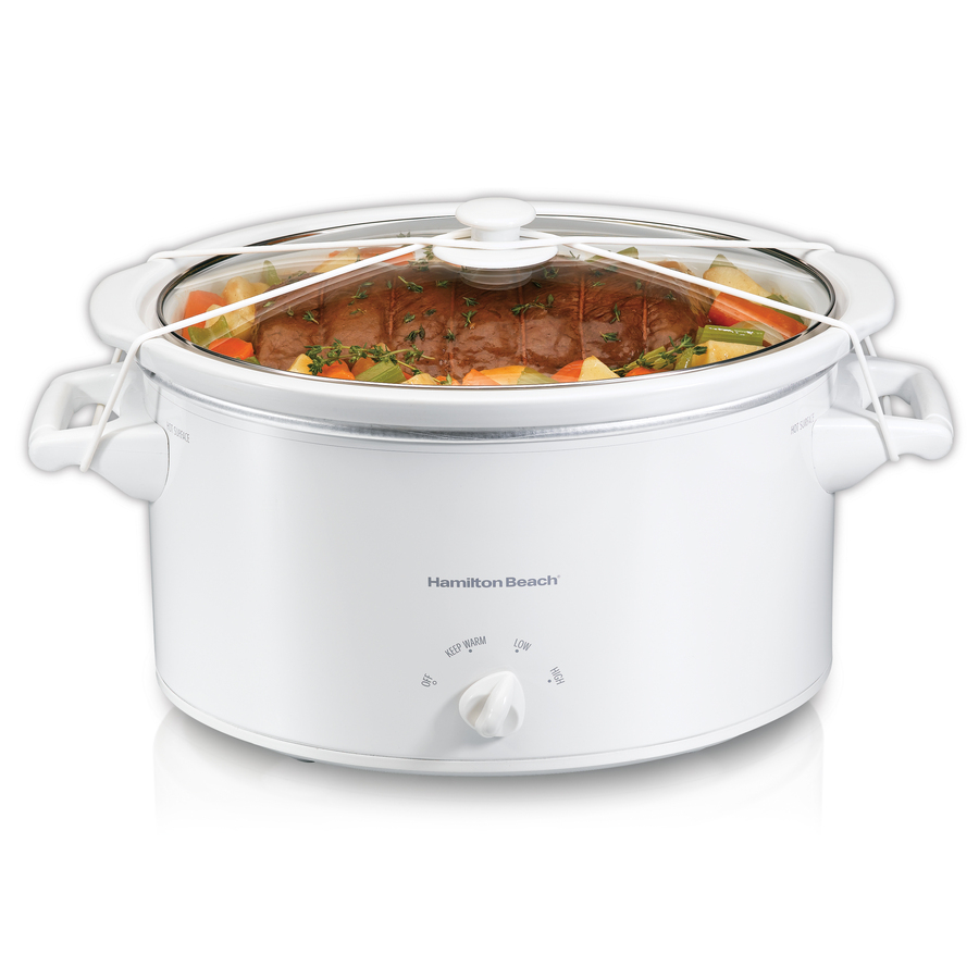 hamilton beach crock pot white