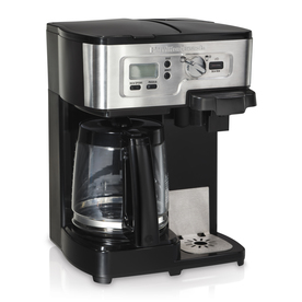 UPC 040094499830 product image for Hamilton Beach Black/Stainless Steel 12-Cup Programmable Coffee Maker | upcitemdb.com
