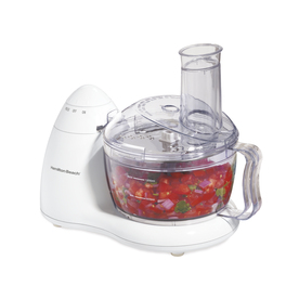 UPC 040094704507 product image for Hamilton Beach 8-Cup 300 White 2-Blade Food Processor | upcitemdb.com