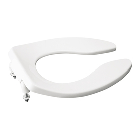 UPC 040688085913 product image for KOHLER Lustra White Plastic Elongated Toilet Seat | upcitemdb.com