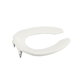 UPC 040688086118 product image for KOHLER Lustra White Plastic Elongated Toilet Seat | upcitemdb.com