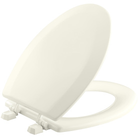 UPC 040688257723 product image for KOHLER Triko Biscuit Wood Elongated Toilet Seat | upcitemdb.com