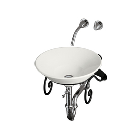 UPC 040688620336 product image for KOHLER Conical Bell White Above Counter Round Bathroom Sink | upcitemdb.com