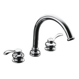 UPC 040688773469 product image for KOHLER Fairfax Polished Chrome 2-Handle Fixed Deck Mount Tub Faucet | upcitemdb.com