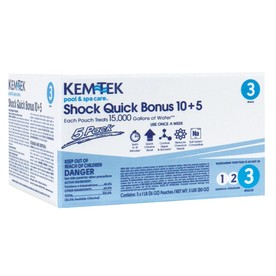 UPC 041596000456 product image for Kem-Tek 5-Pack 80-oz Pool Shock | upcitemdb.com