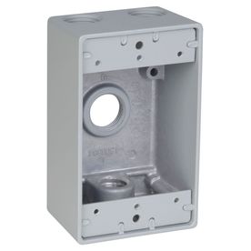 UPC 042269650268 product image for REDDOT 17-cu in 1-Gang Old Work Metal Electrical Box | upcitemdb.com