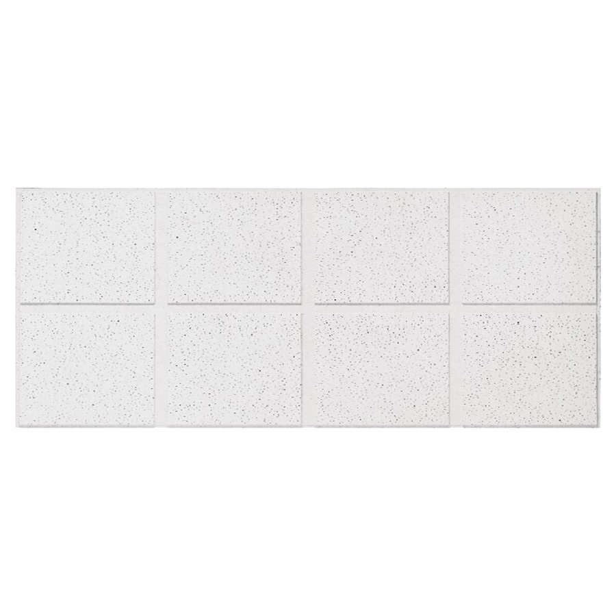 Armstrong 10 Pack Fine Fissured Second Look Ceiling Tile