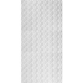 Armstrong 24-in x 48-in Metallaire Medallion Nail-Up Ceiling Tile