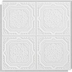 Shop Armstrong Tin Look Wellington HomeStyle 40-Pack White Patterned 