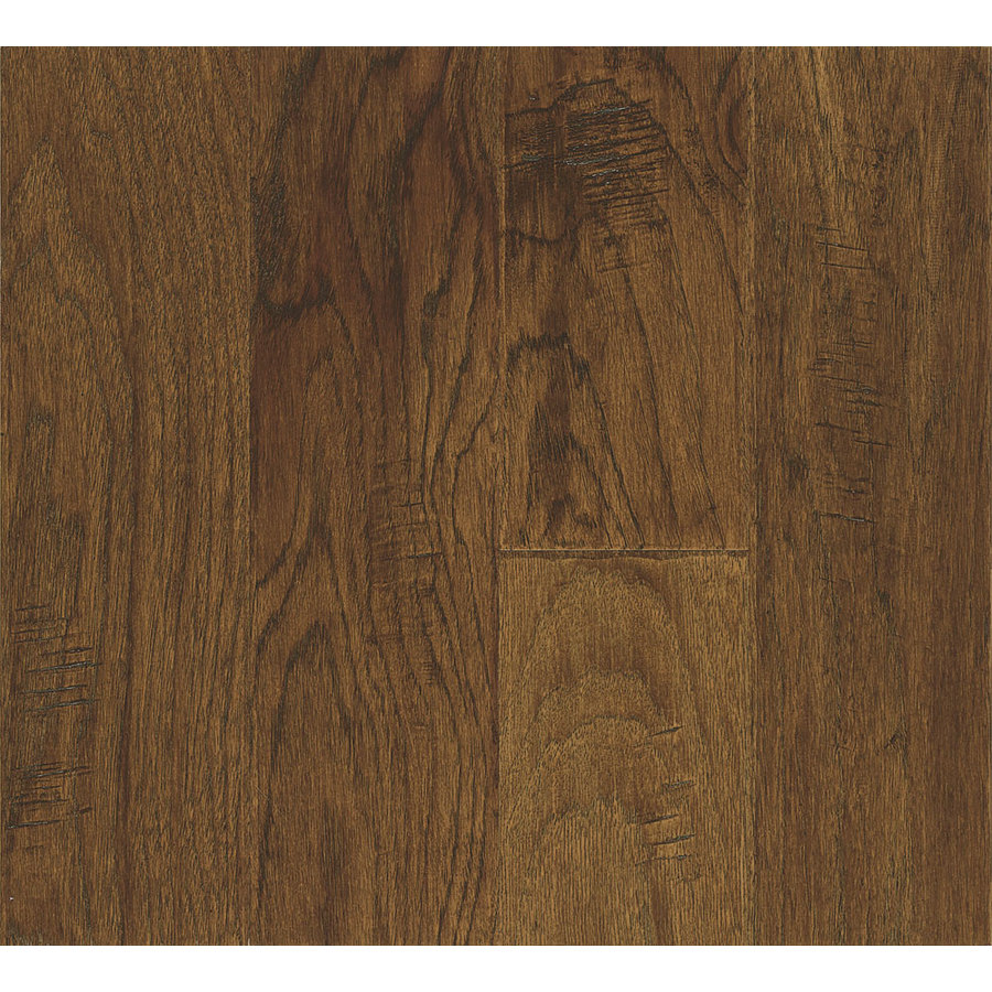 Flooring Hickory Locking Hardwood Flooring Fall Canyon At Lowes Com