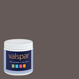 Valspar 8-oz Blackstrap Interior Satin Paint Sample