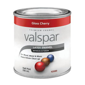 UPC 042397593970 product image for Valspar 8-fl oz Exterior Gloss Gloss Cherry Latex-Base Paint | upcitemdb.com