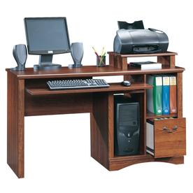 UPC 042666017695 product image for Sauder Camden County Planked Cherry Computer Desk | upcitemdb.com