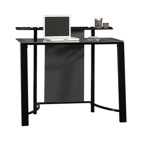Upc 042666108058 Sauder Mirage Black Glass Laptop Desk