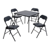 lowes deals on SuddenComfort 34x34-in Square Steel Folding Table and Four Chairs Set