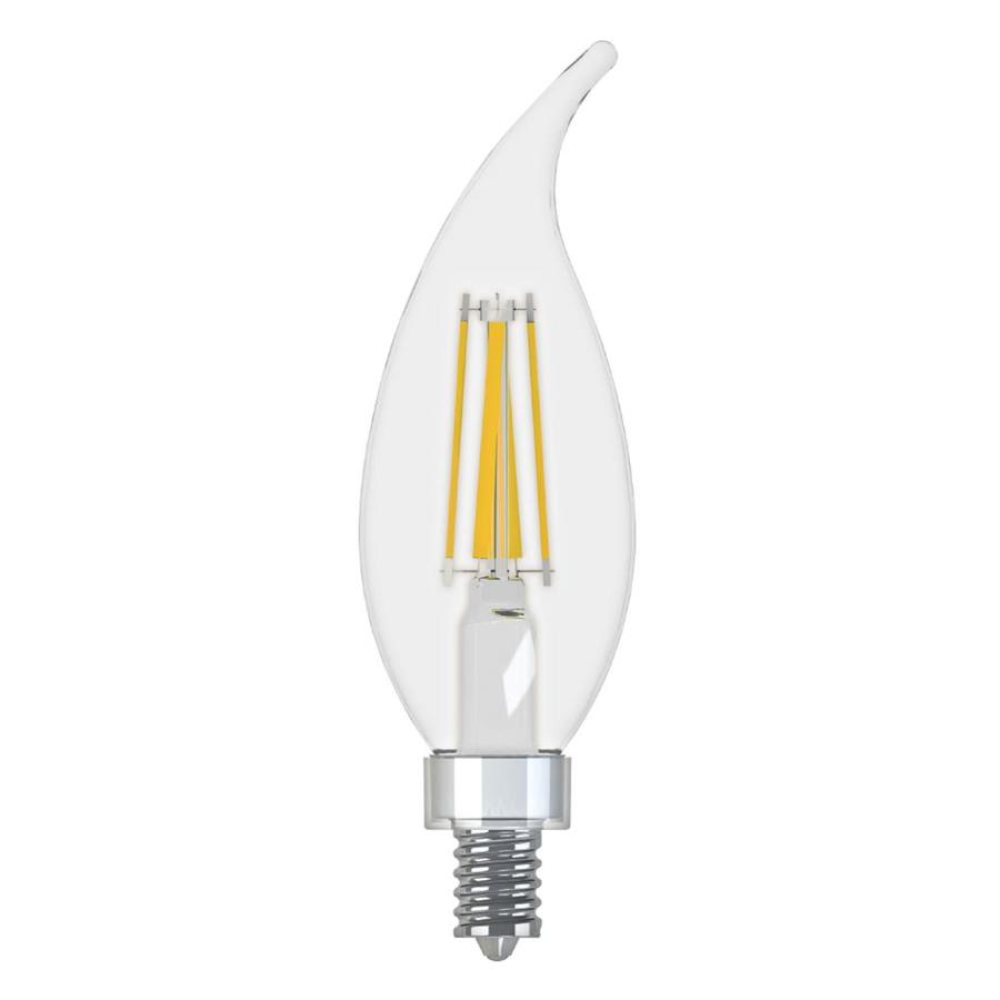 Ge Refresh 60 Watt Eq Ca10 Daylight Dimmable Candle Light Bulb 3 Pack In The Decorative Light Bulbs Department At Lowes Com