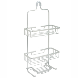 UPC 043197141248 product image for Zenna Home 22.5-in H Over The Showerhead Aluminum Hanging Shower Caddy | upcitemdb.com