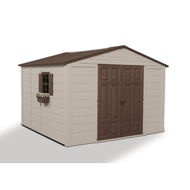 Suncast Gable Storage Shed (Common: 10-ft x 10-ft; Interior Dimensions 