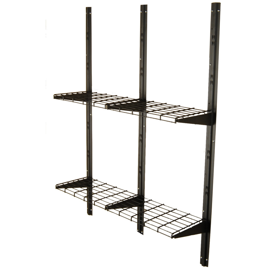 Shop Suncast Black Powder-Coated Metal Storage Shed Shelf at Lowes.com