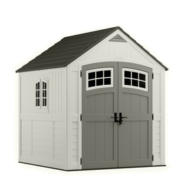 UPC 044365019543 product image for Suncast Cascade Gable Storage Shed (Common: 7-ft x 7-ft; Interior Dimensions: 6. | upcitemdb.com