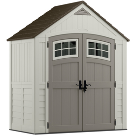 UPC 044365019895 product image for Suncast Cascade Gable Storage Shed (Common: 7-ft x 4-ft; Interior Dimensions: 6. | upcitemdb.com