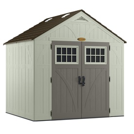 Shed:: Rubbermaid Roughneck Gable Storage Shed (Common: 5-ft x 4-ft 