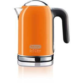 DeLonghi kMix 1.6 Liter Electric Kettle in Orange DSJ04OR