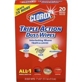 UPC 044600313139 product image for Clorox Disinfecting Wipes Dust Wipes 20-Count All-Purpose Cleaner | upcitemdb.com