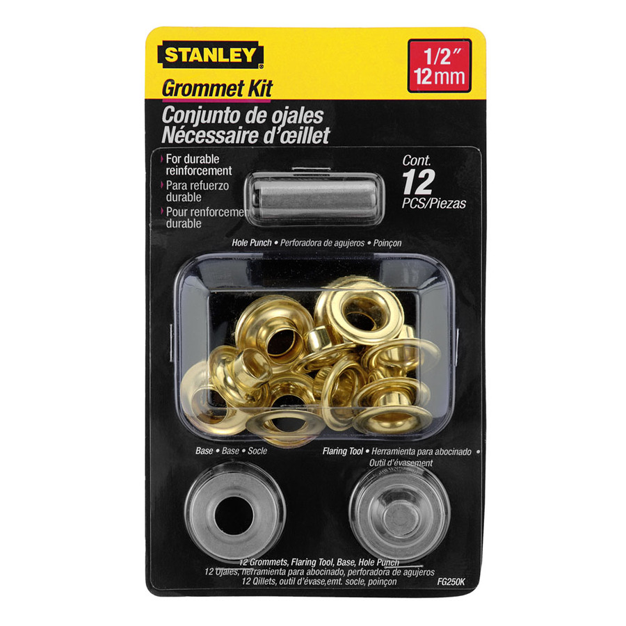 Shop Stanley 12-Pack 1/2" Grommet Kit at Lowes.com