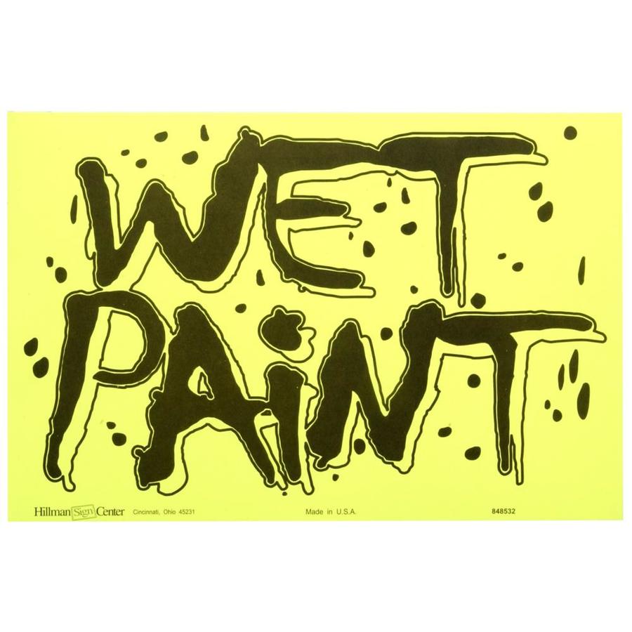 Sign Wet Paint