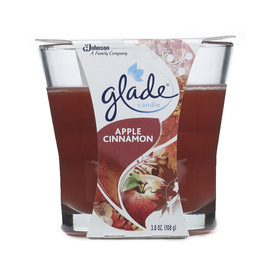 UPC 046500753626 product image for Glade 3.8 Ounce(S) Apple Cinnamon 1-Wick Red Jar Candle | upcitemdb.com