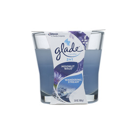 UPC 046500753794 product image for Glade 3.8-oz Moonlit Walk and Wandering Stream Purple/Blue Jar Candle | upcitemdb.com