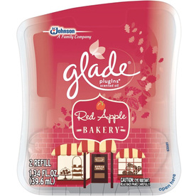 UPC 046500754906 product image for Glade 2-Pack 1.34-oz Red Apple Electric Air Freshener Refill | upcitemdb.com