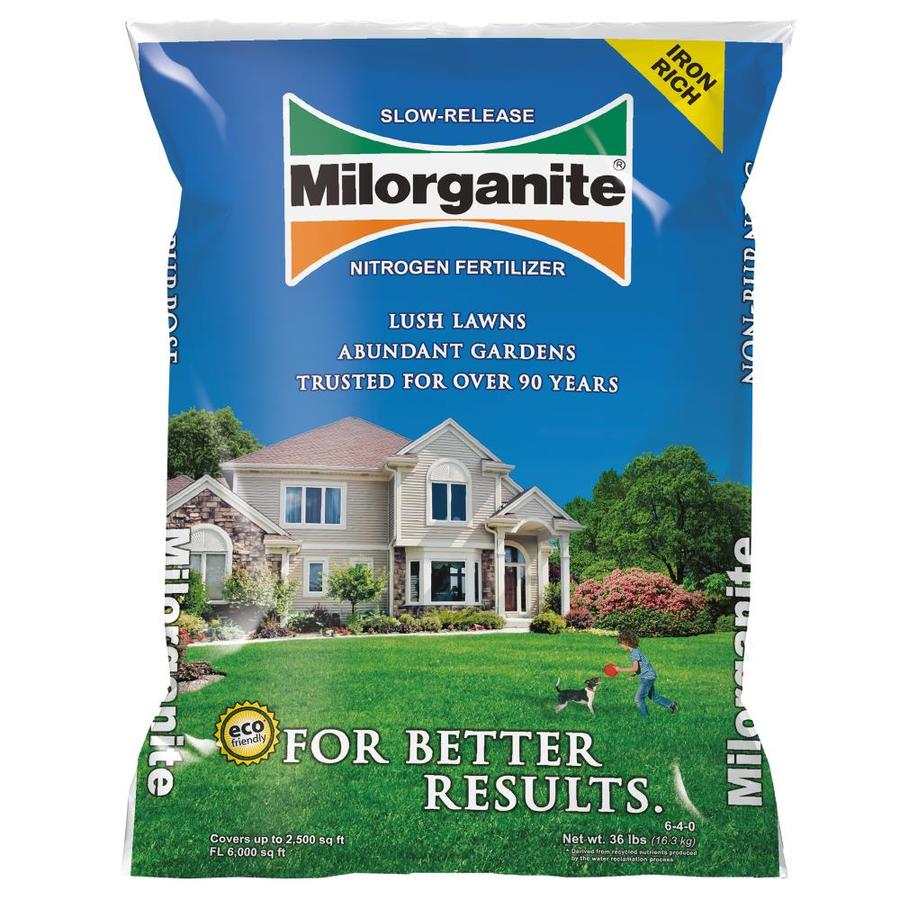 Shop Milorganite 2,500-sq ft Milorganite Lawn Fertilizer (5-2-0) at