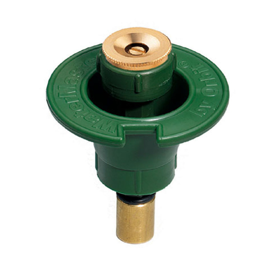 sprinkler heads pop up and down
