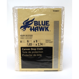 Blue Hawk 8 Oz. 6' x 9' Drop Cloth