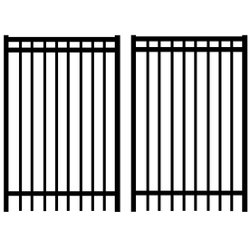 Black Steel Fence