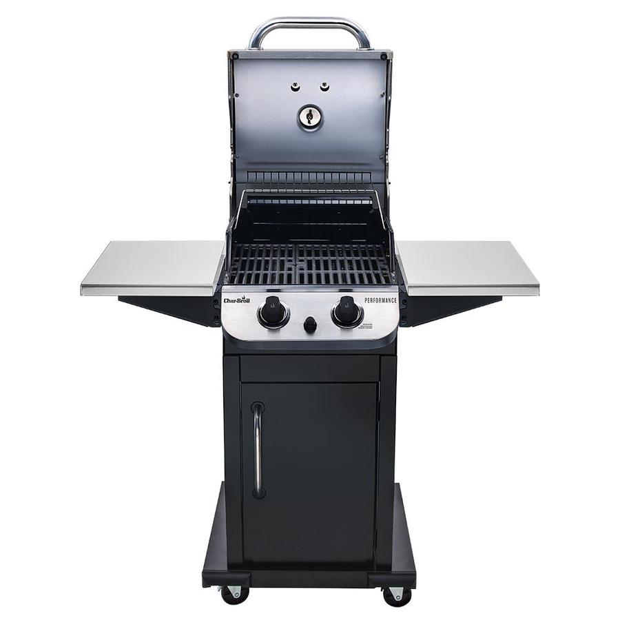 Char Broil Performance Black And Stainless Steel 2 Burner Liquid Propane Gas Grill In The Gas Grills Department At Lowes Com,Cooking Ribs On Grill