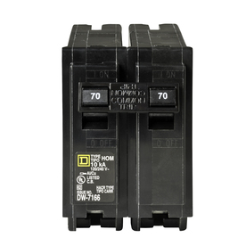 UPC 047569062810 product image for Square D Homeline 70-Amp Double-Pole Circuit Breaker | upcitemdb.com
