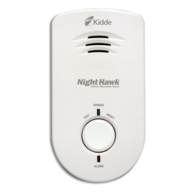 carbon monoxide detectors that plug in on Shop Kidde AC Plug-In Carbon Monoxide Alarm with Battery Back-Up at