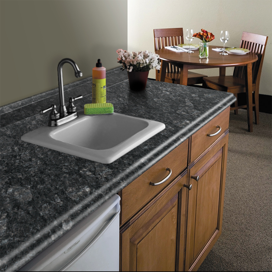 Vt Dimensions Formica 8 Ft Midnight Stone Etchings Straight Laminate Kitchen Countertop In The Kitchen Countertops Department At Lowescom