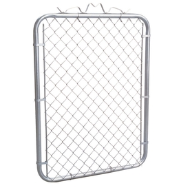 Shop 4ft x 3ft 6in Uncoated Galvanized Steel ChainLink Walk Gate 