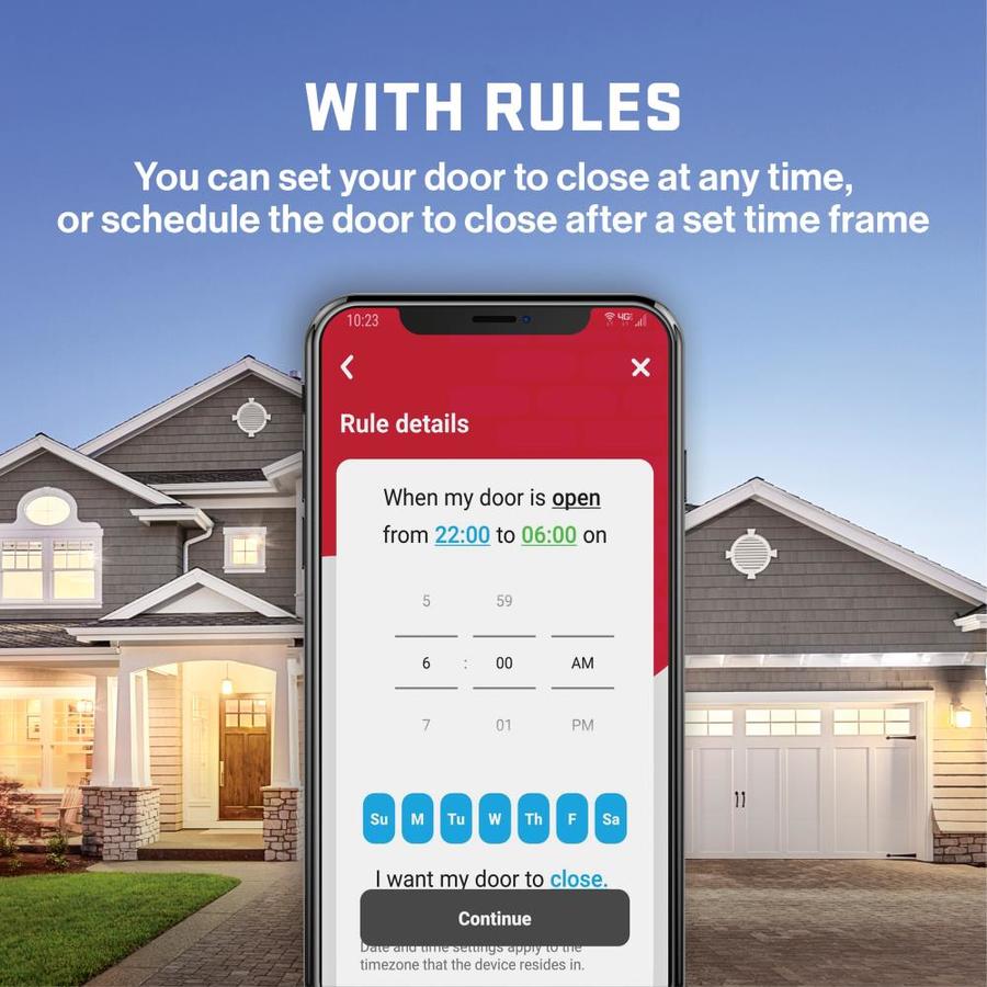 genie garage door opener google home