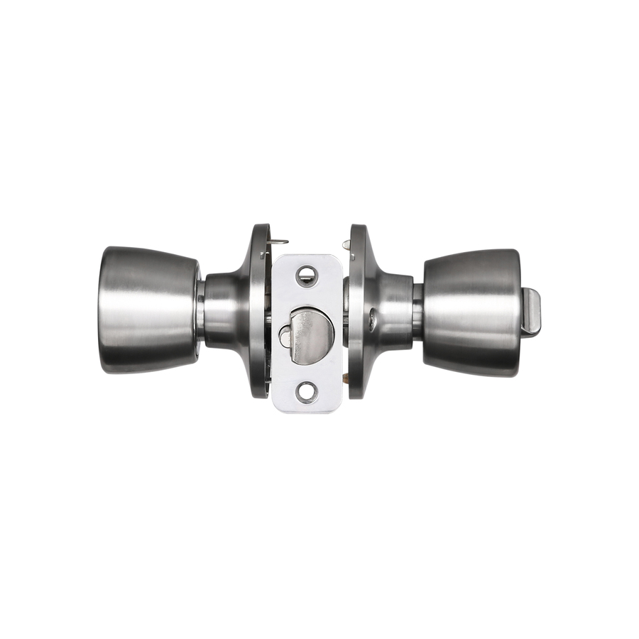 Gatehouse Gallo Brushed Stainless Steel No Deadbolt Keyed Entry 